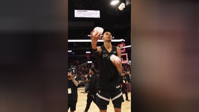 还能侧手翻！文班亚马如此身高下的协调性堪称恐怖