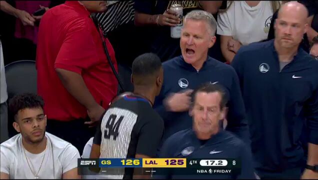 勇士vs湖人第4节中文解说回放