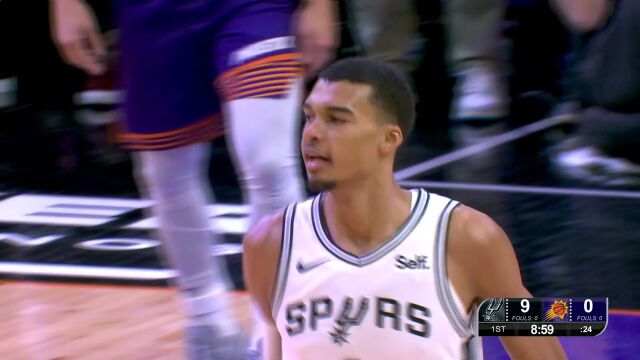 这到底是谁的主场？马刺开场狂轰乱炸取得9-0梦幻开局