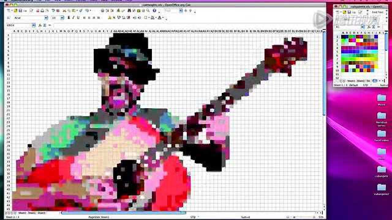用excel制作的神奇动画_高清1080P在线观看平台_腾讯视频