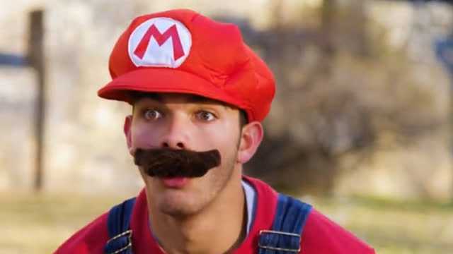 真人版超级马里奥!