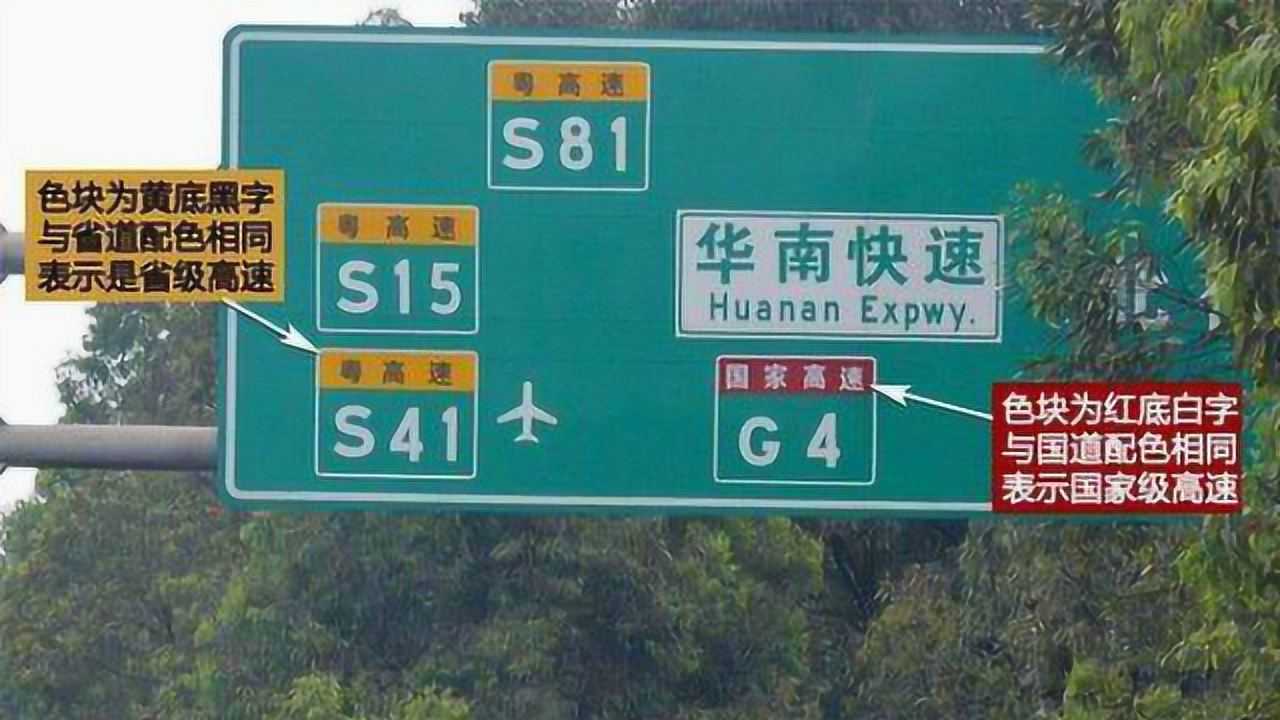 高速和国道的编号都是g怎么区分看好这一点开车不会走错路