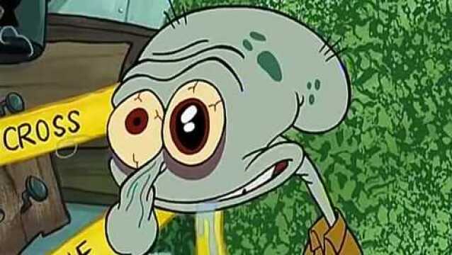 恐怖的章鱼哥吓到我了