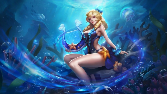 《英魂之刃口袋版》新皮肤"潘多拉-幻海之歌"