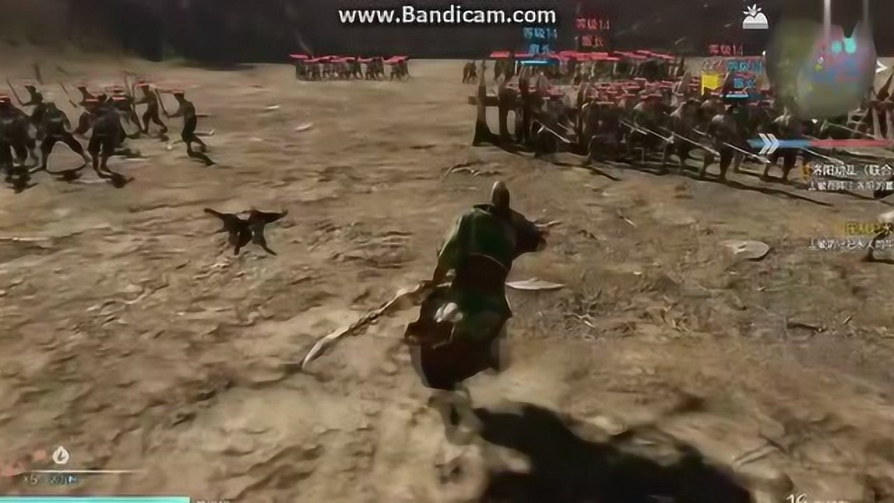 《真三国无双8》官方中文配音及关羽实机演示_高清