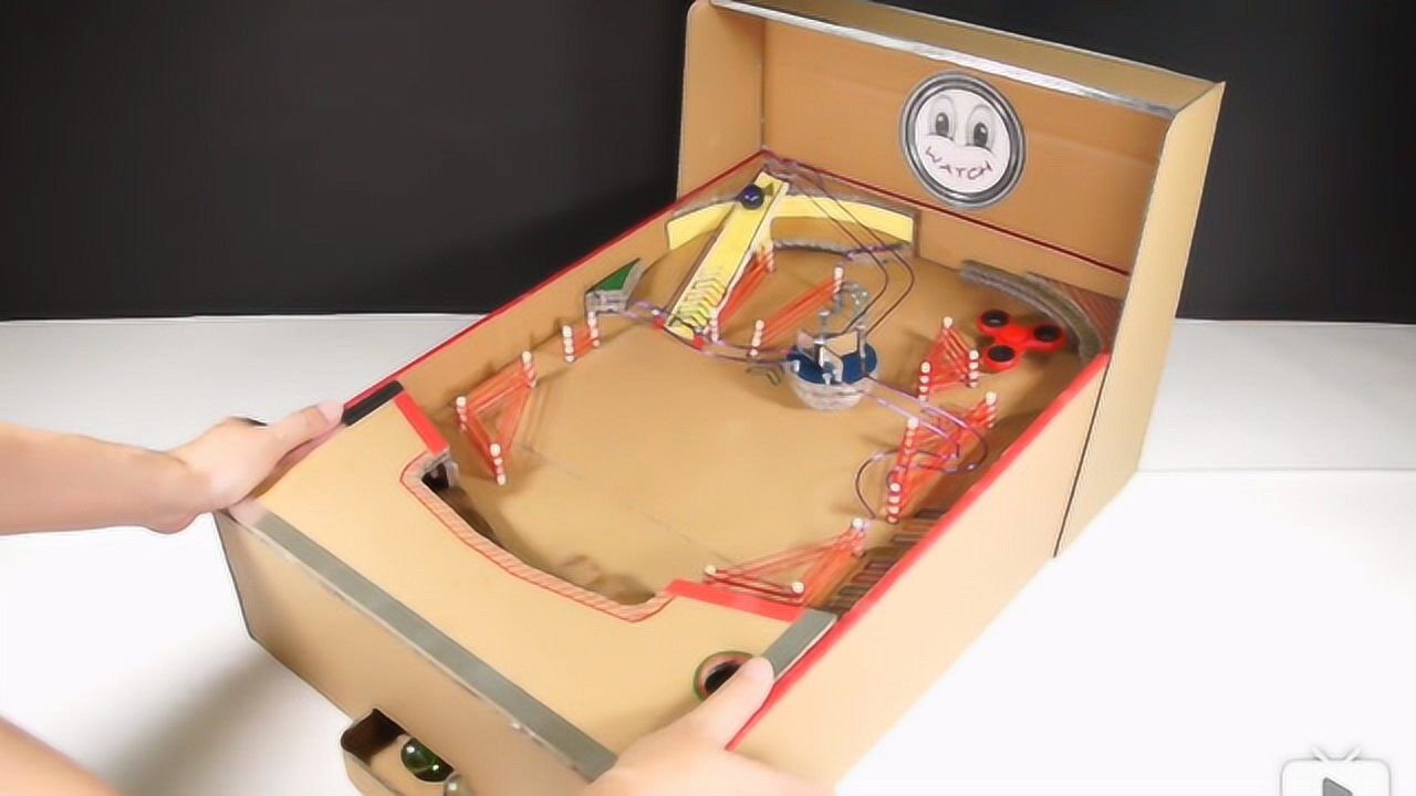 三维弹球都玩过吗如何制作一个可以运作的弹球机