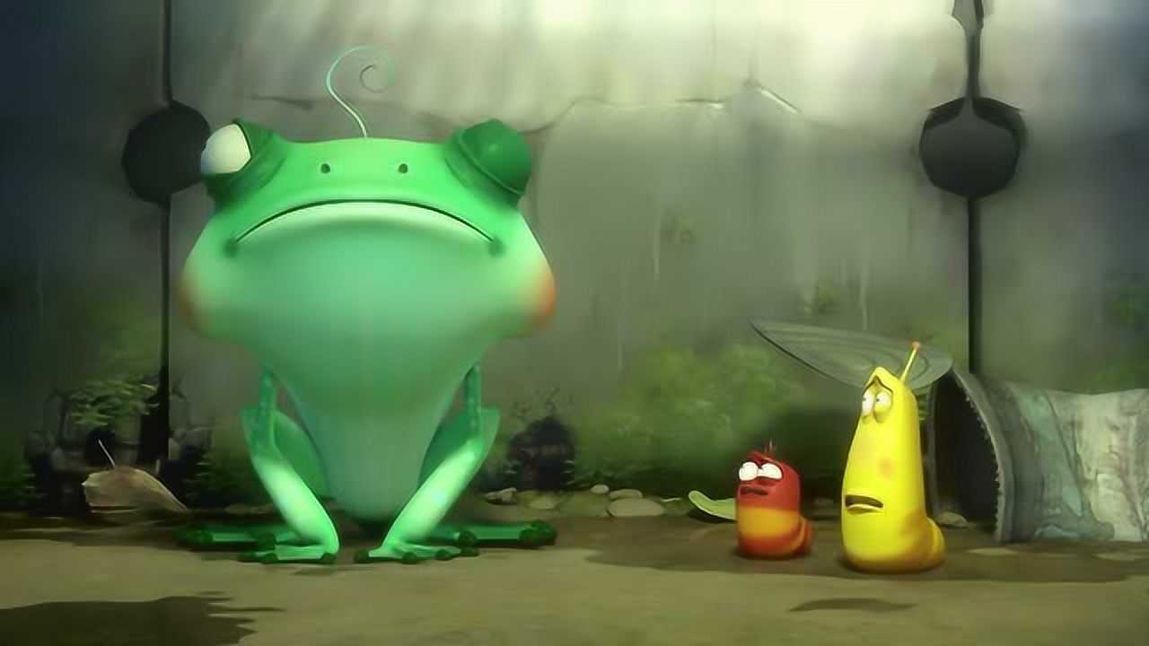 爆笑虫子,大青蛙来到虫子面前,会怎么样呢