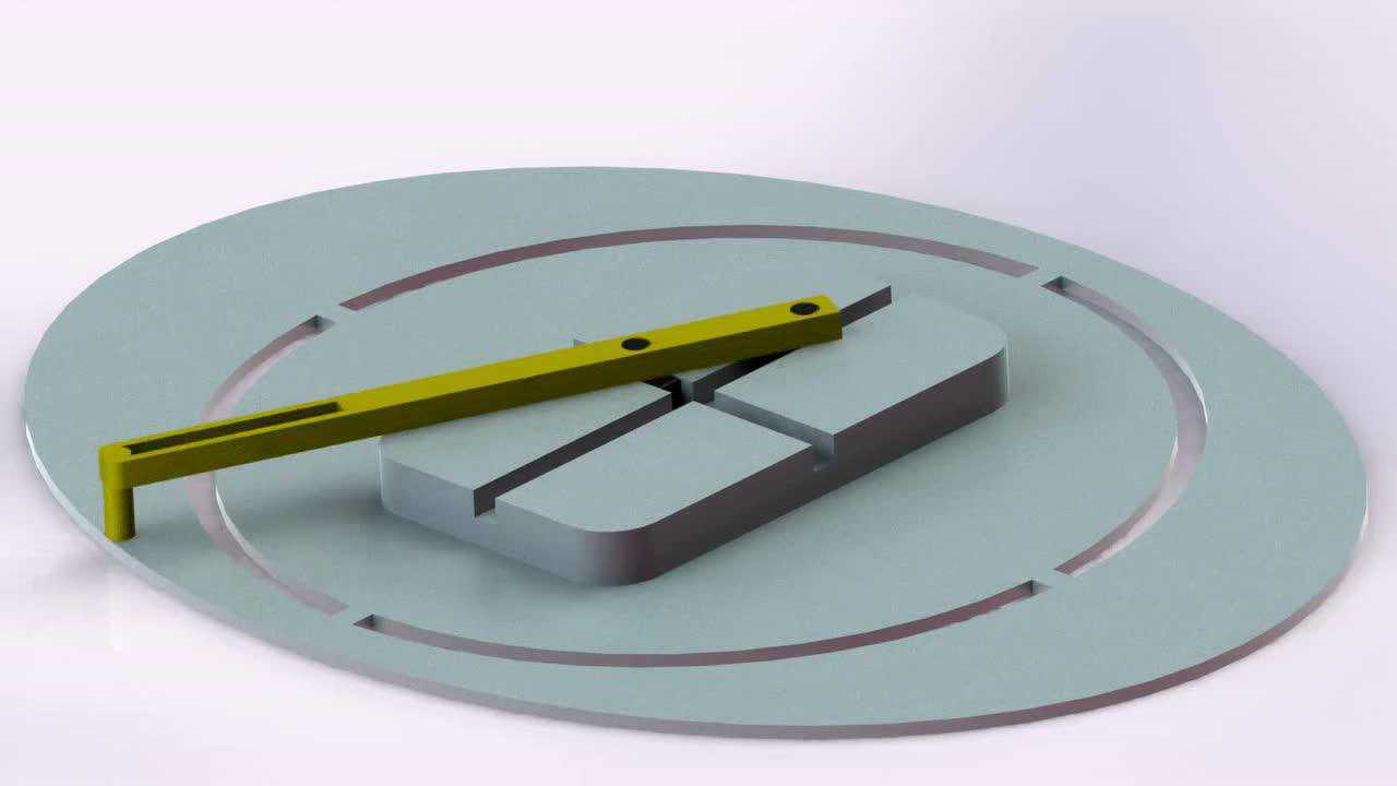 机械原理动画椭圆规