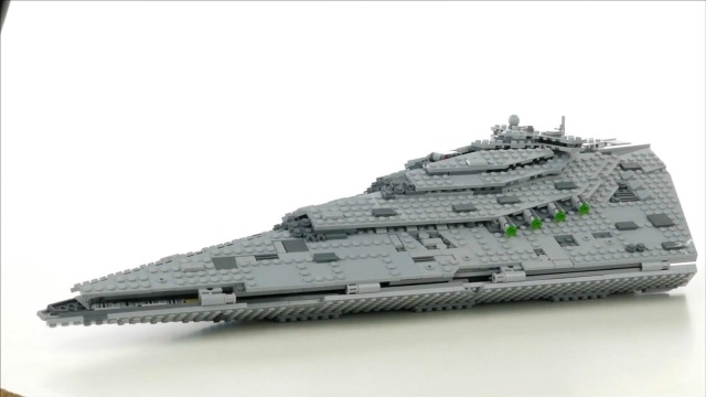 lego乐高积木星球大战系列75190帝国歼星舰快速搭建