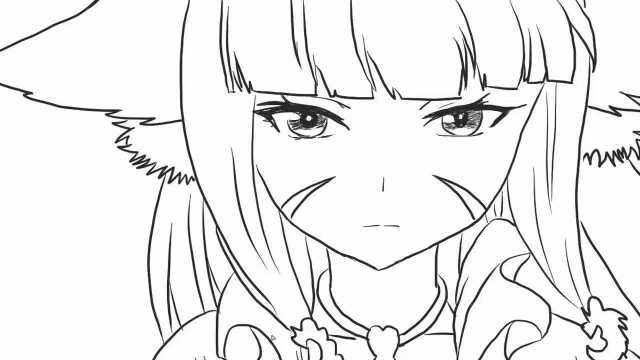 狐妖小红娘涂山容容儿童亲子简笔画