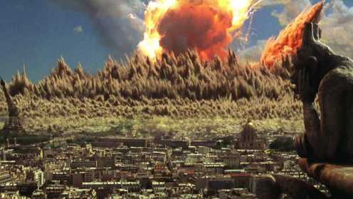 4分钟看完美国科幻片《世界末日》，20年前的大片简直无法超越
