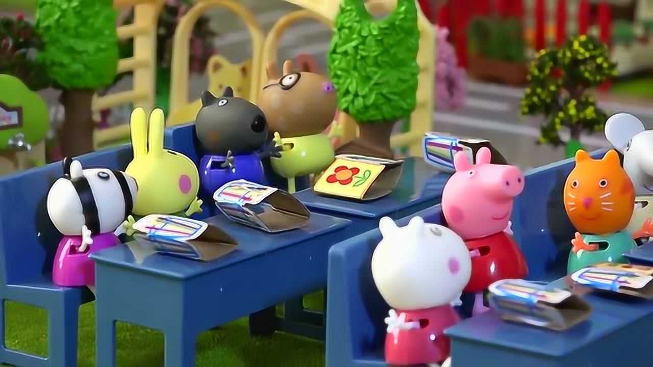 小猪佩奇之上学的第一天，小猪佩奇故事_高清1080P在线观看平台_腾讯视频