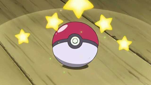 小智用普通精灵球就收服了一只稀有神奇宝贝太轻松了