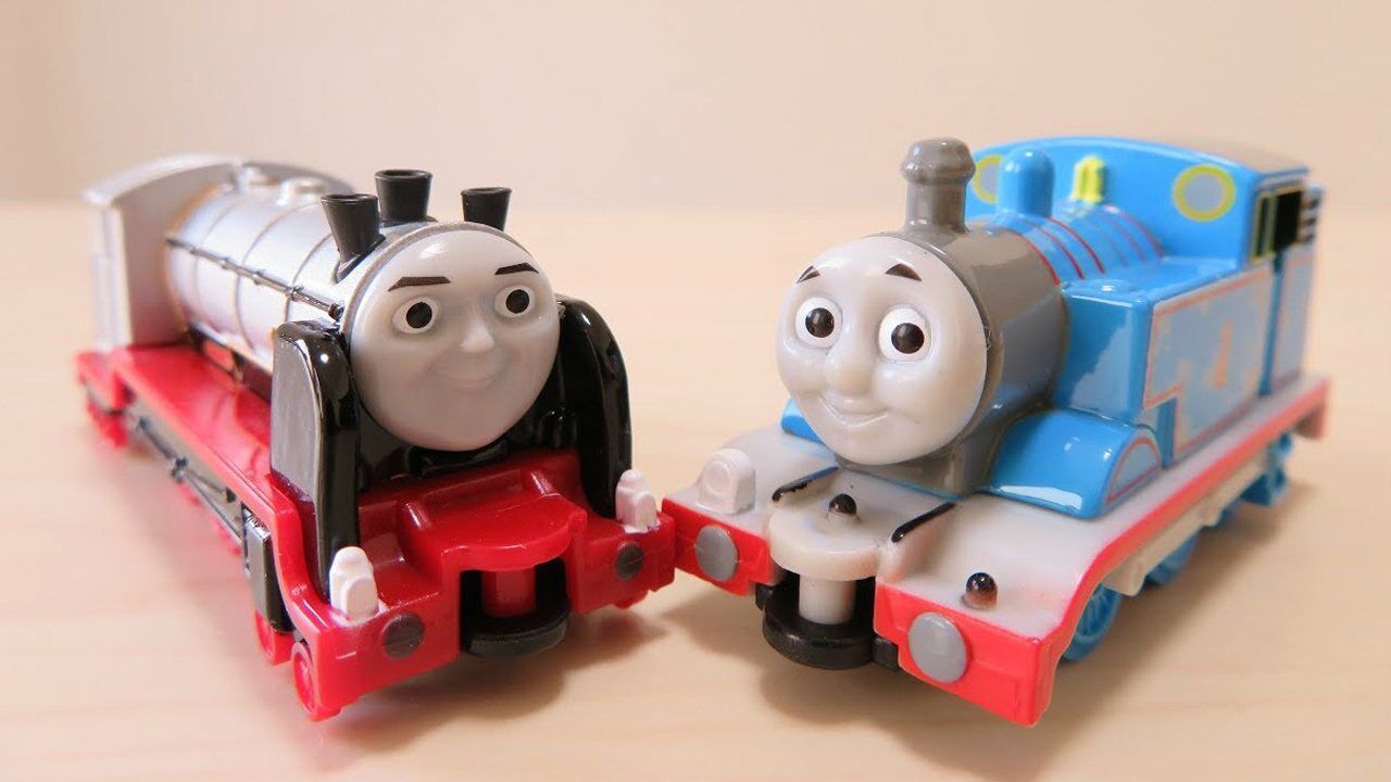 玩具拆封试玩!托马斯迷你小火车