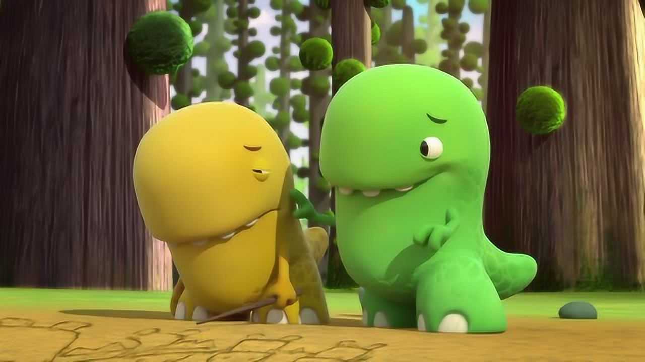 《恐龙乐园》还记得这两个可爱的恐龙吗