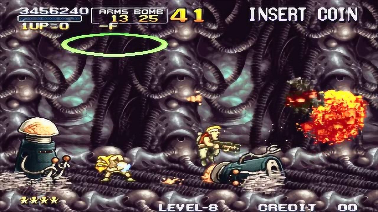 合金弹头3这个人质打得有点慢啊看来还是主角最厉害