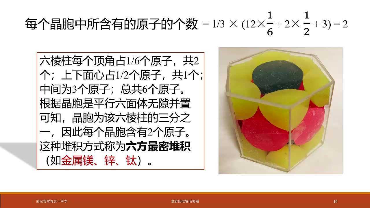 对典型晶胞均摊法的操作性探究