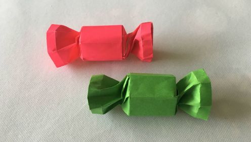 教你折糖果盒子，折纸大全简单又漂亮，留着教孩子