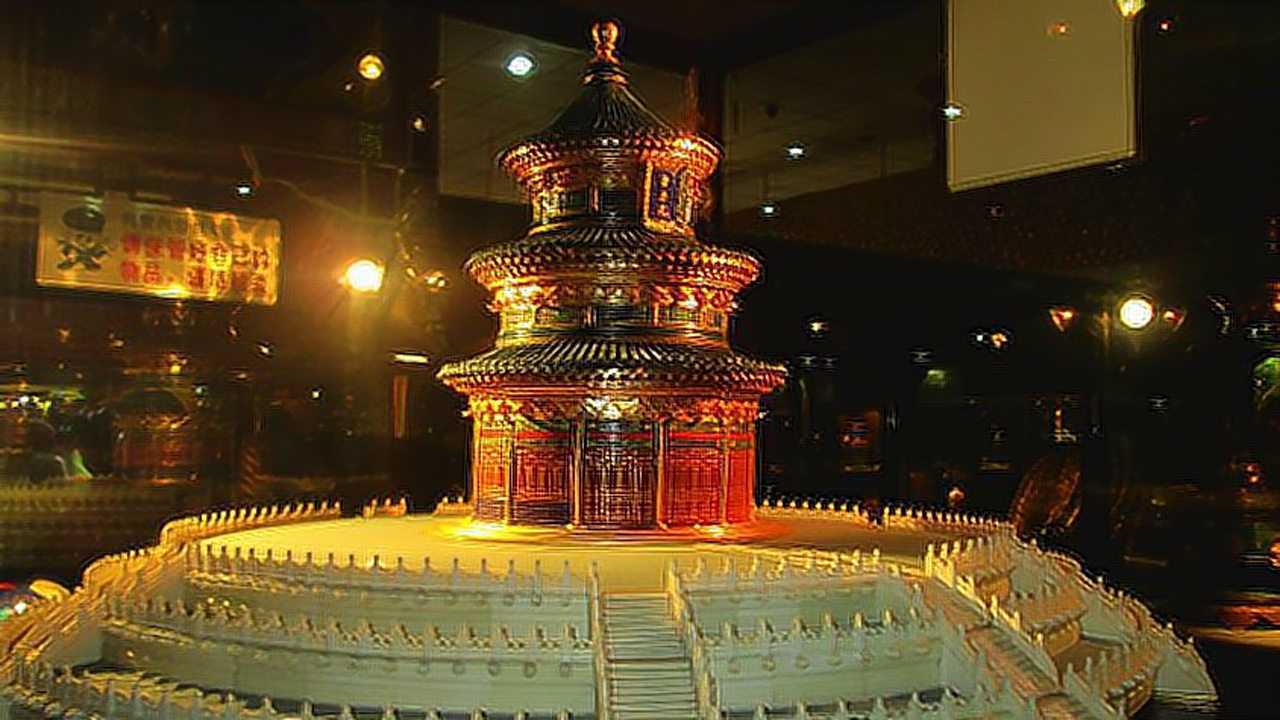 中国60岁大爷纯手工造宫殿模型,一举赢得国际金奖,价值数千万元