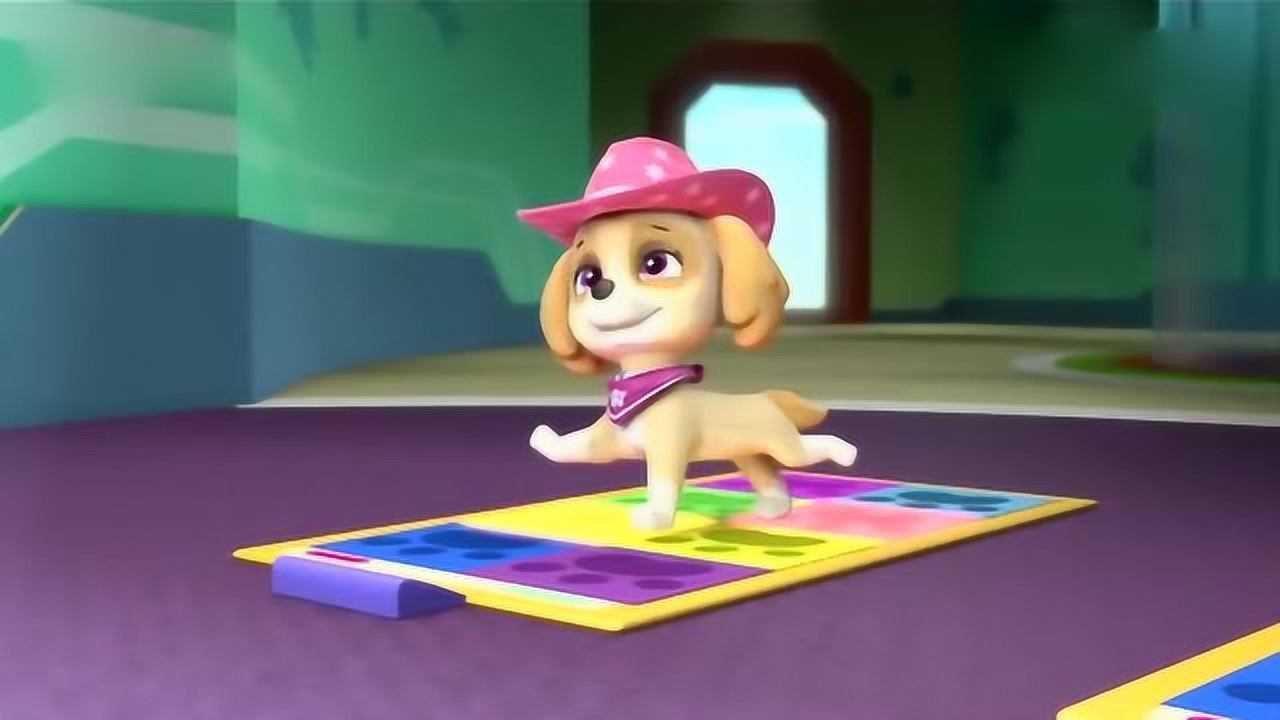 汪汪队立大功天天正在排练狂欢玉米节舞蹈太美了