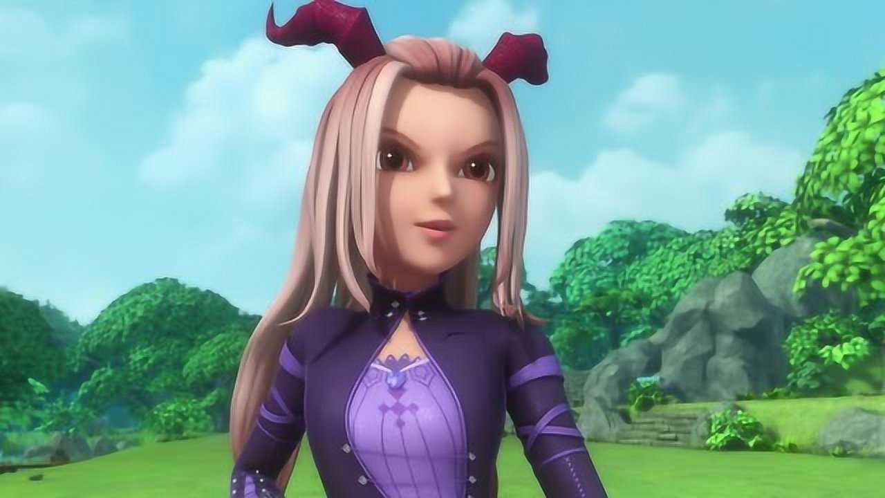 《星学院之月灵手环》阿离抢到美琳手中的海螺了,这可不太好!