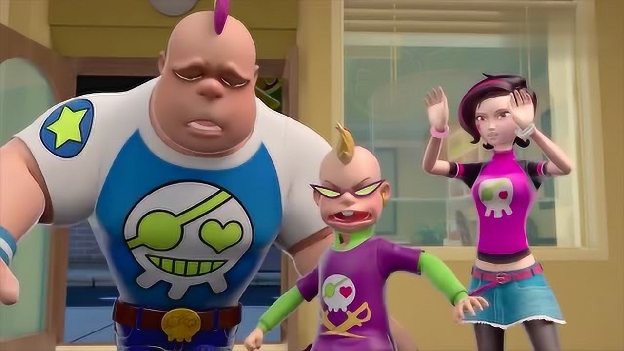 三只松鼠刀仔来店里捣乱松鼠侠用超级武器打跑坏蛋