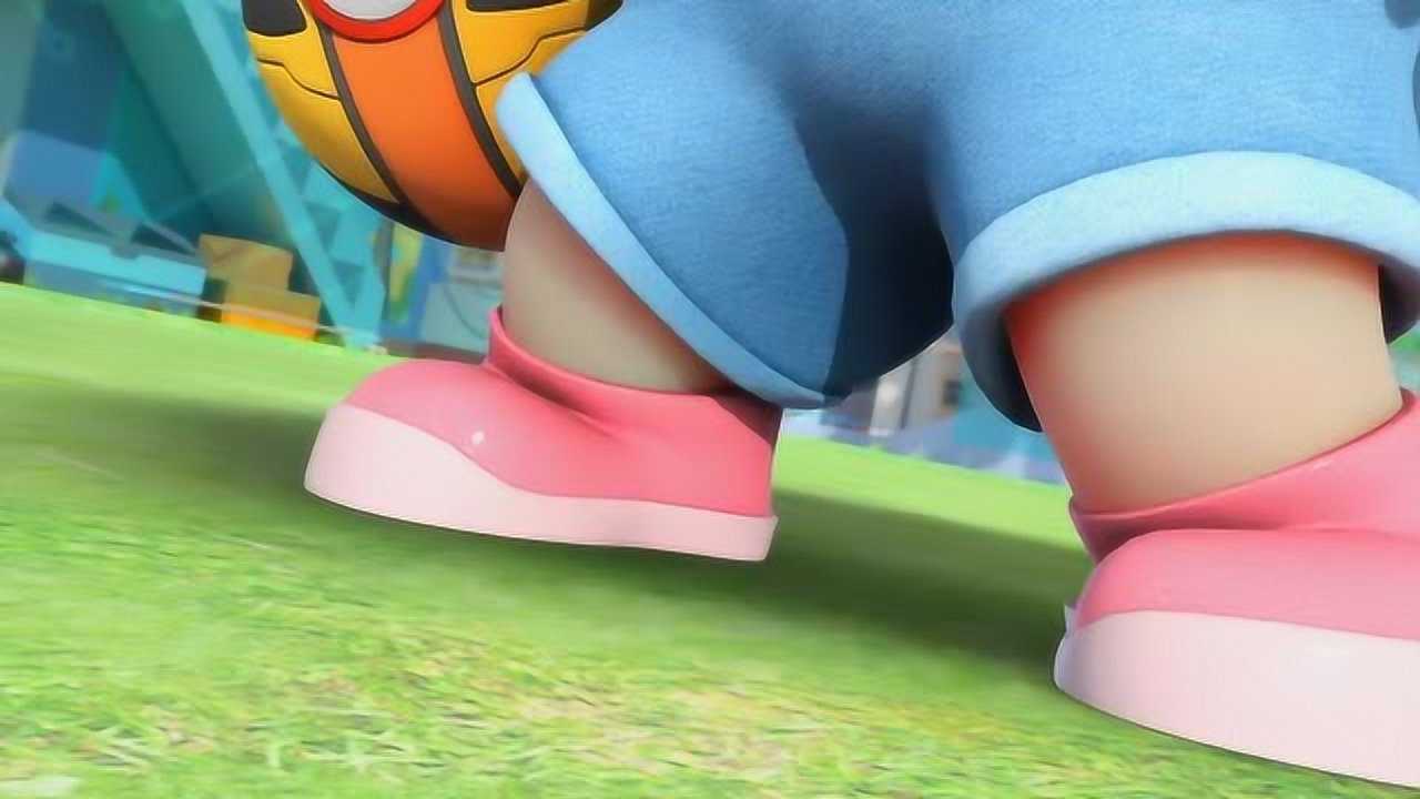 猪猪侠之竞球小英雄2:菲菲小时候球技都这么厉害了