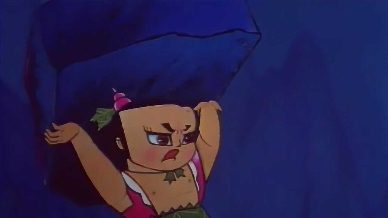 葫芦兄弟葫芦娃中的大哥出来了它可是大力士哦