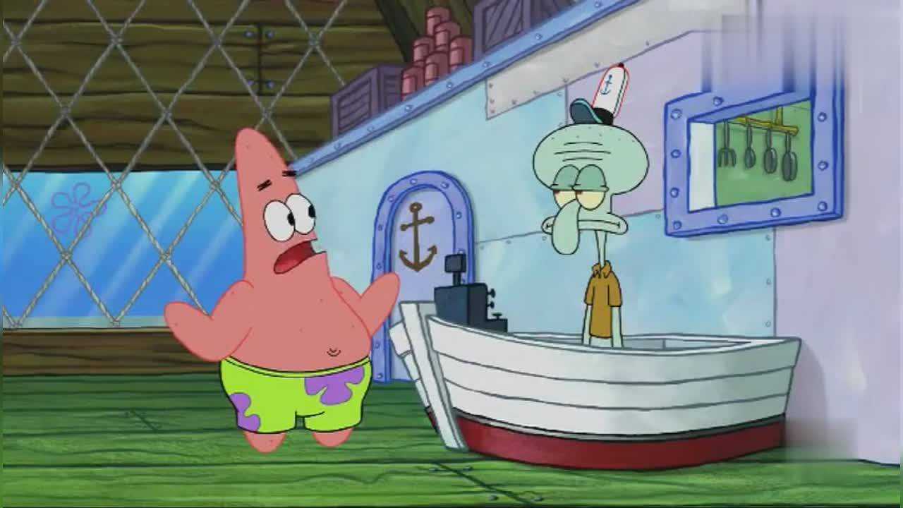 海绵宝宝只有成功人士才可以点汉堡餐派大星必须穿的西装革履