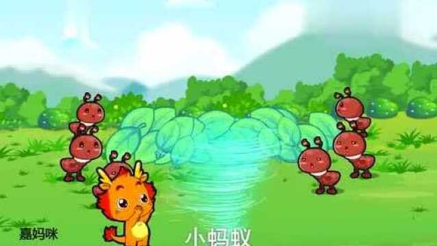 亲子早教儿歌《蚂蚁搬家》小伴龙儿歌,高清,好听