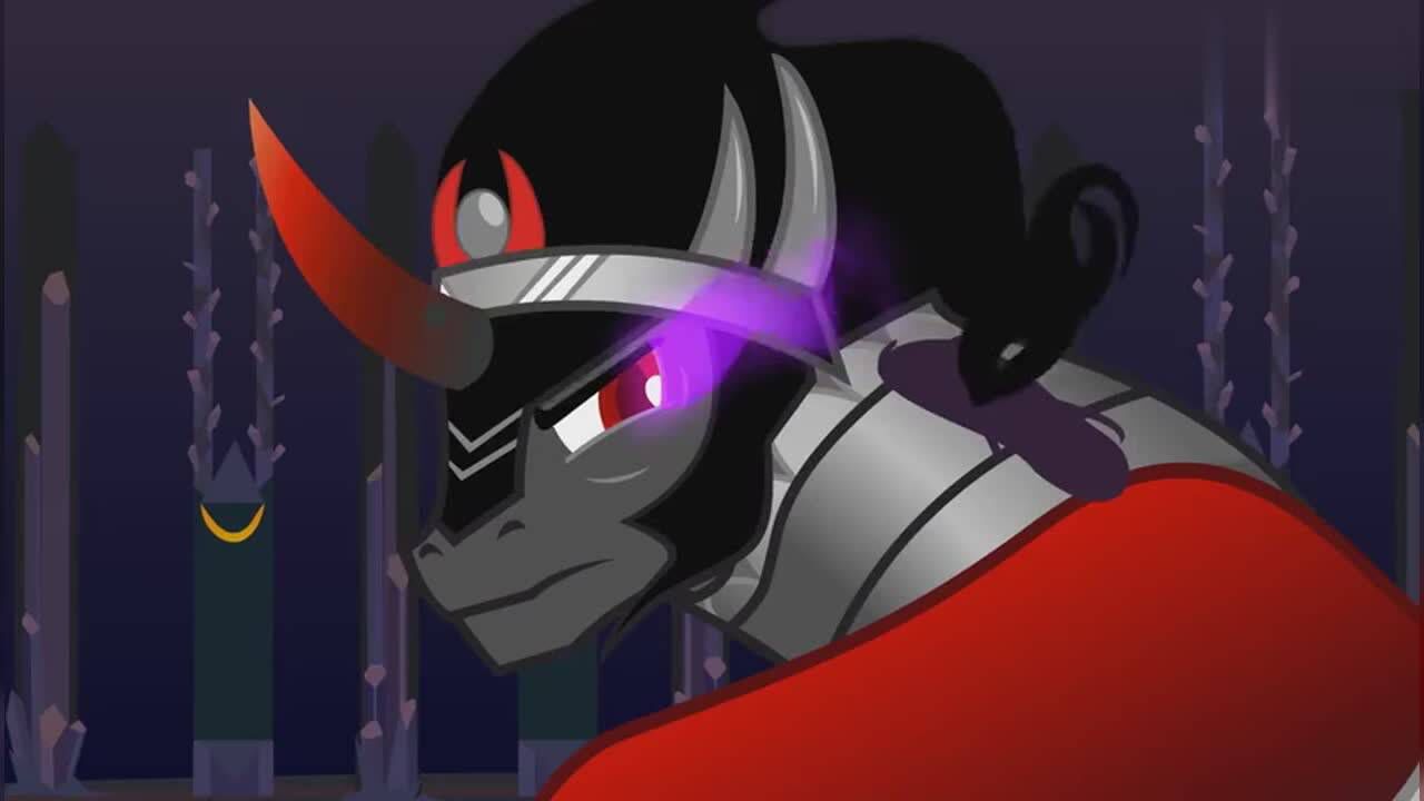 《小马宝莉》番外篇,新的魔法!月亮公主vs黑晶王