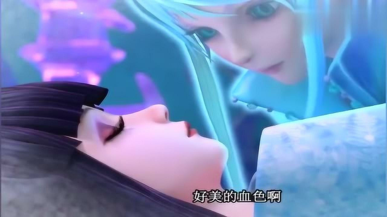 精灵梦叶罗丽水王子来到王默的床边想要吻她王默好害羞啊