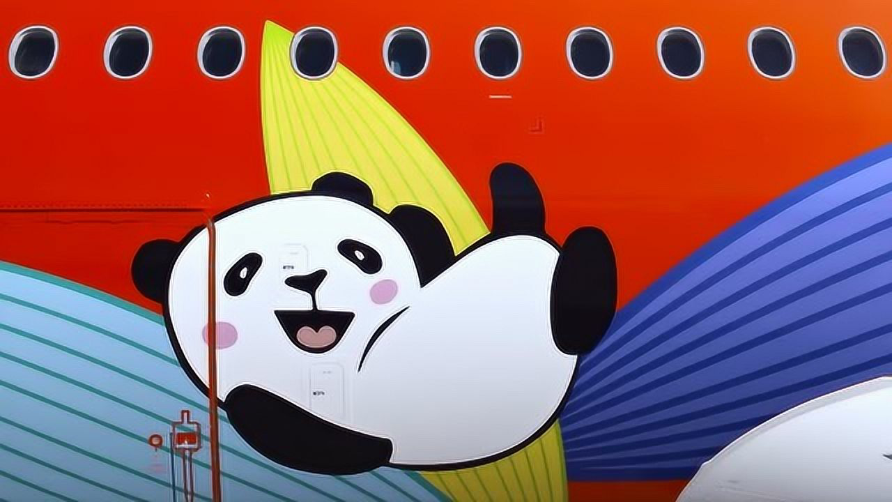 看空客如何将大熊猫画到川航首架a350上
