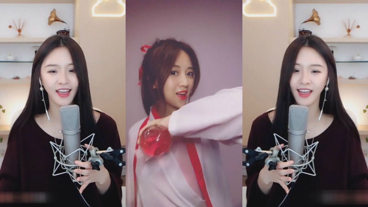 斗鱼三姐分别演唱《沙漠骆驼》,抖音回归技术流,你最喜欢哪组?