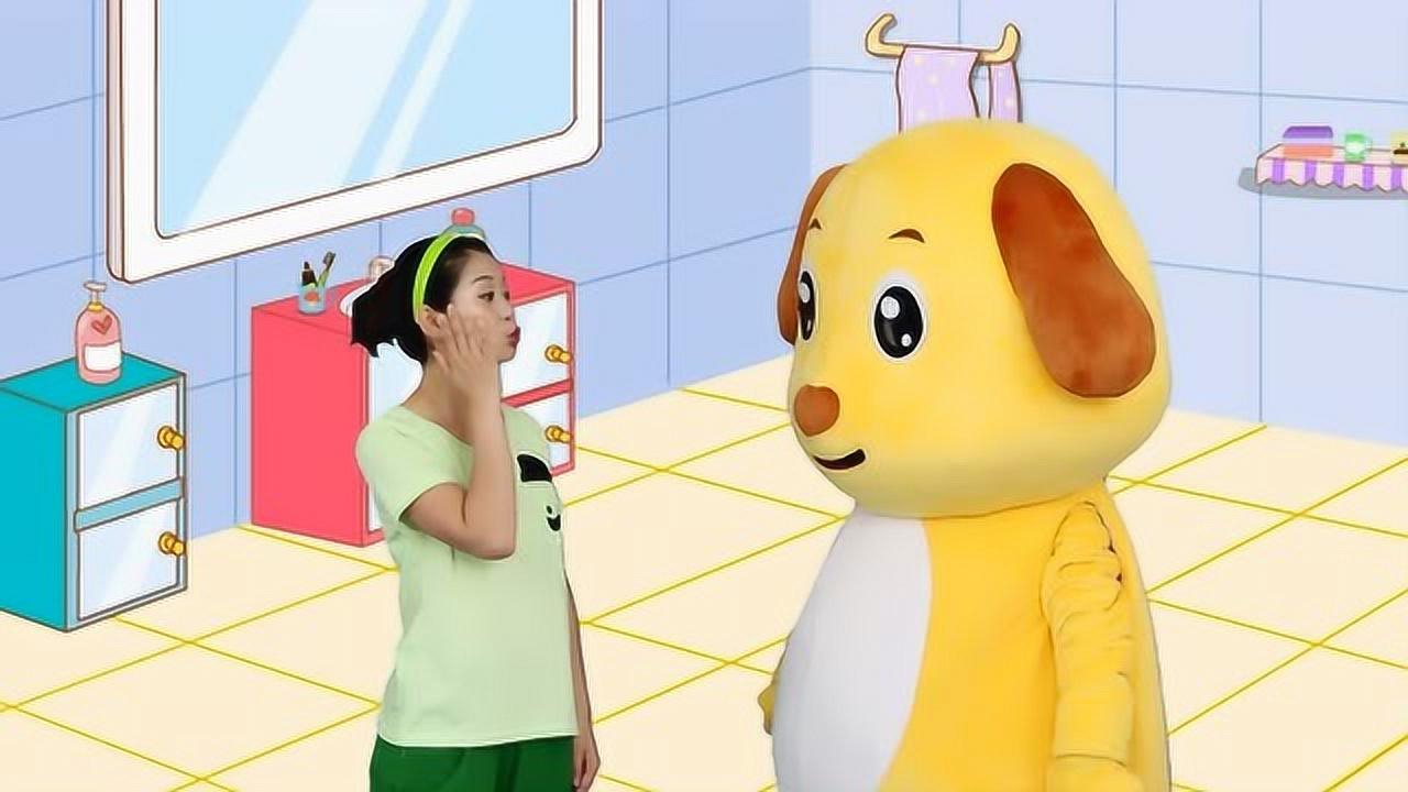 多吉律动儿歌:宝宝刷牙牙齿白白儿歌_腾讯视频