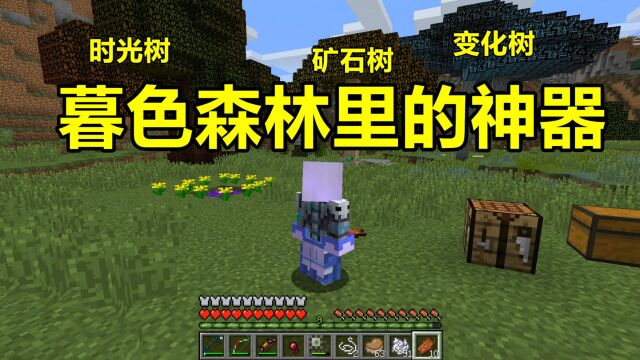 我的世界 Minecraft 盘点暮色森林里的神器,这些宝贝你都玩过吗