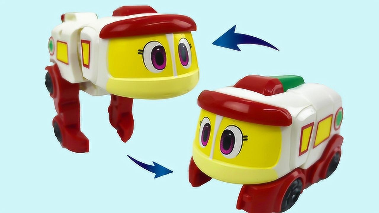 帮帮龙出动新成员佩利副栉龙希望力量变身救护车