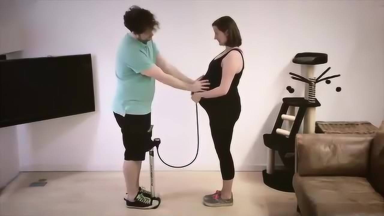 孕妈妈怀孕生宝宝全过程从视频上看感觉好简单啊太有创意了