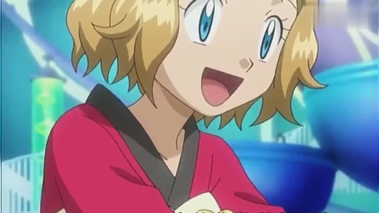 神奇宝贝:小智第一次称赞莎莉娜好美,莎莉娜禁不住脸红了!