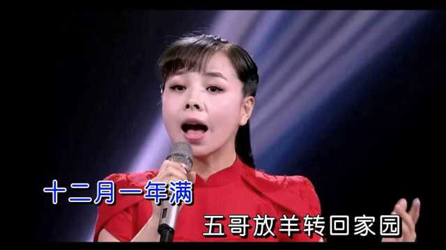 王二妮《五哥放羊》,山西民歌,原汁原味,经典好听!