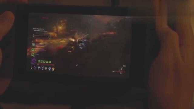 任天堂Switch版暗黑3《掌机模式》6分钟试玩屏摄