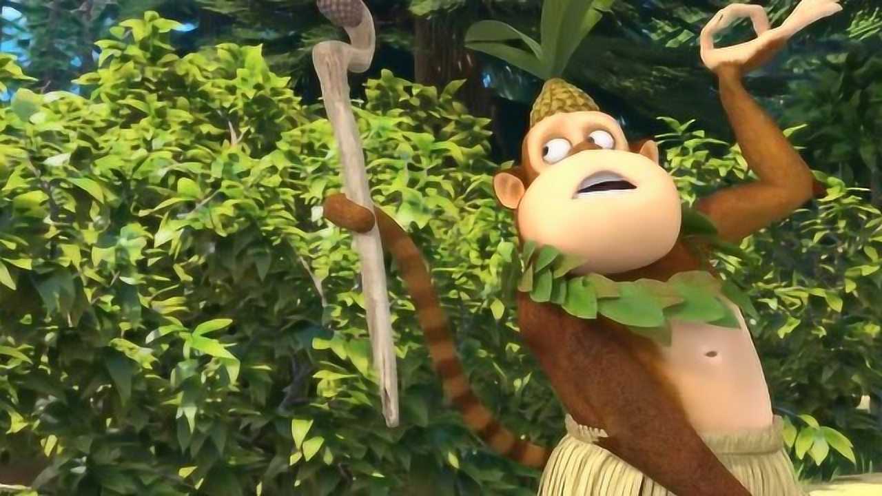 熊出没:猴子国王竟然被游客嫌弃了,还是熊二可爱