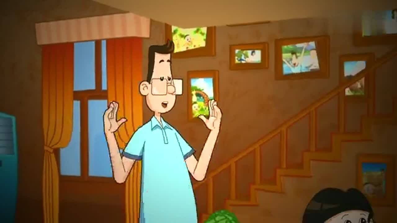 小头爸爸要同时照顾大头儿子和小明俩人大闹小头爸爸遭殃