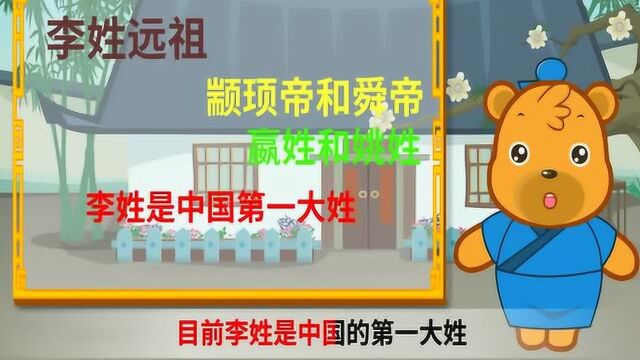 嘟拉国学百家姓:李姓,利贞改姓