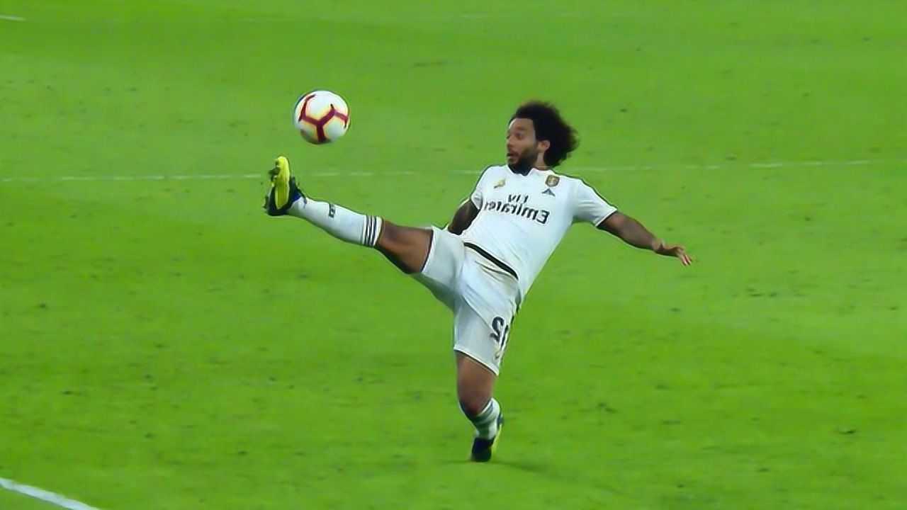 马塞洛控球教学集锦,每一个停球都可以写入教科书