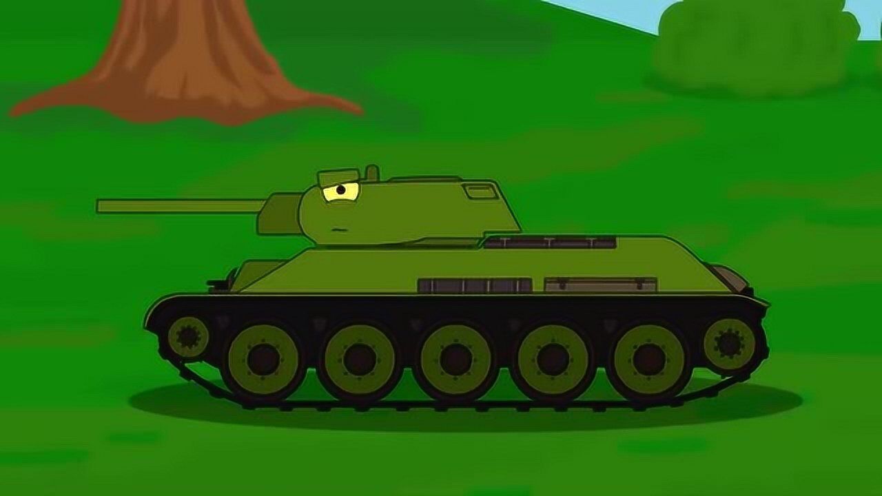 坦克世界搞笑动画正牌古斯塔夫被p1000巨鼠践踏没有尊严啊