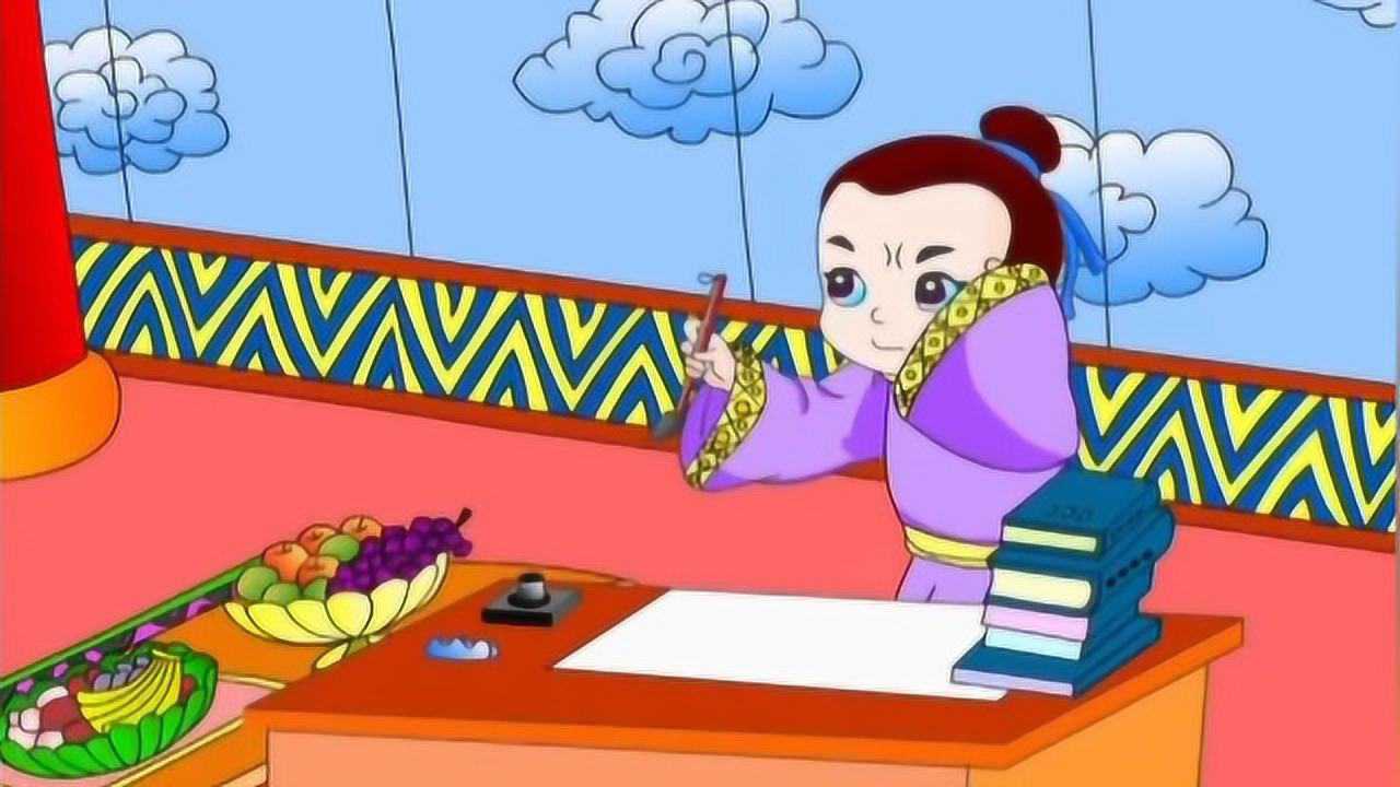 少儿儿童成语故事大全江郎才尽适合爸妈讲的睡前益智故事