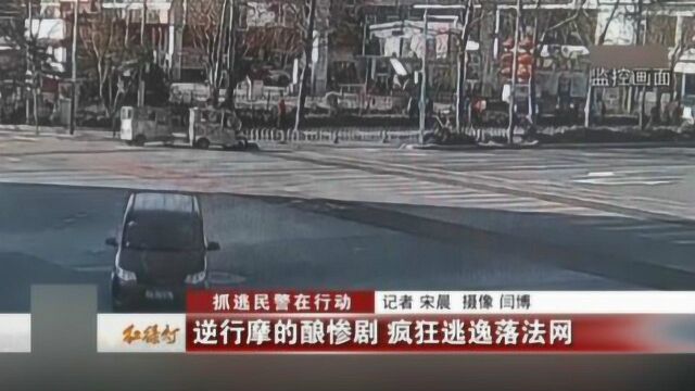 三轮摩的逆行撞倒老人 疯狂逃窜25公里终被擒