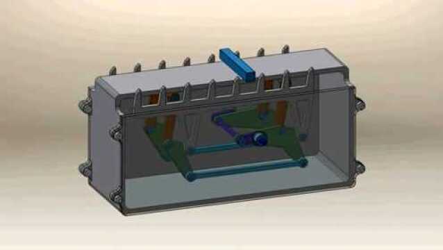 机械传输机制,看看它的设计结构,动画做的很不错