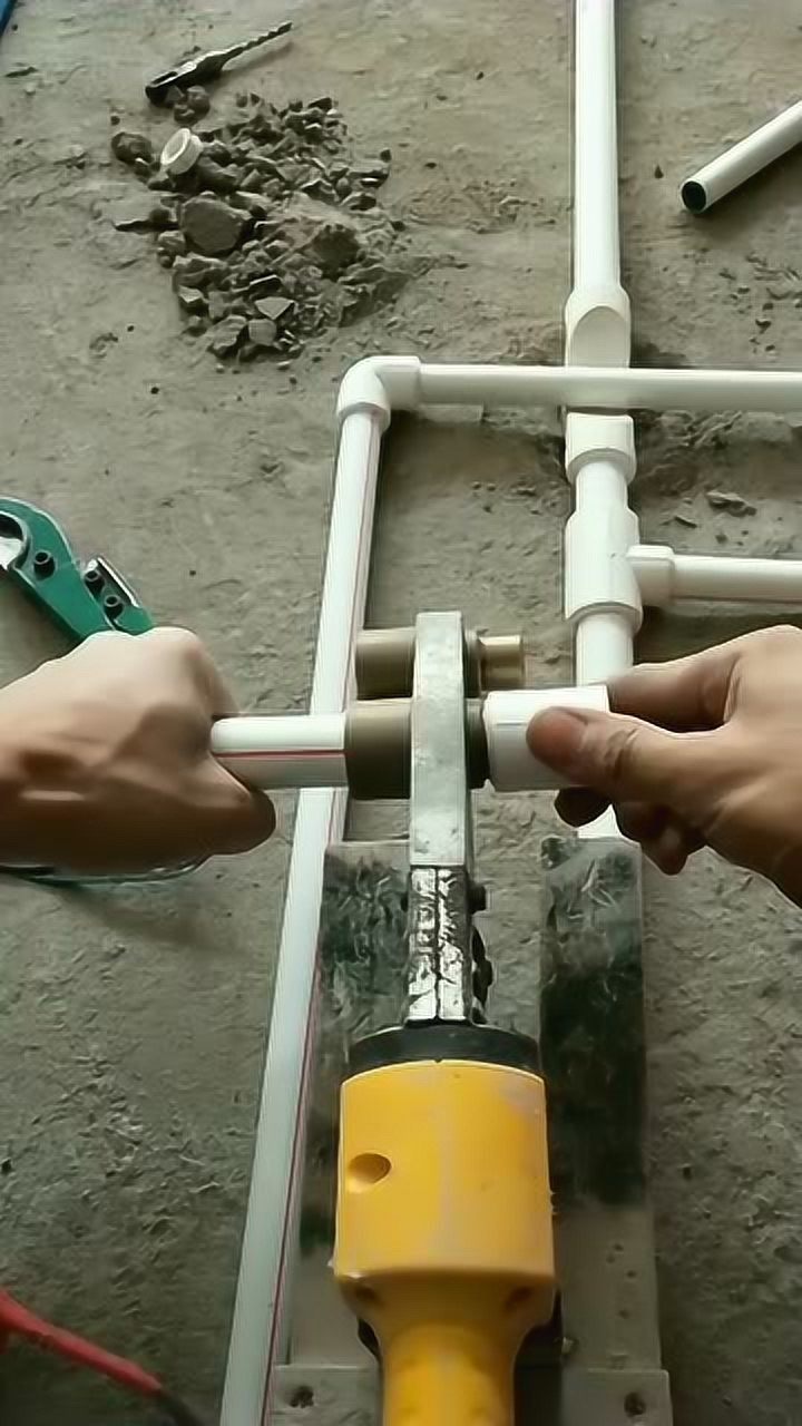 ppr水管与接口这样熔接简单牢固方便